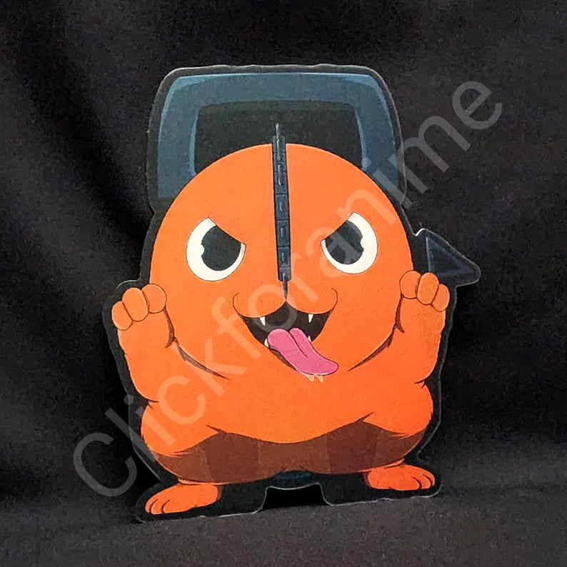 Chainsaw Man: Pochita 3D Moving Sticker Holographic Lenticular Decal Cute Anime