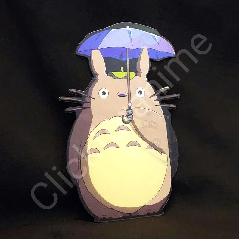My Neighbor Totoro, Studio Ghibli 3D Moving Sticker Anime Manga Lenticular Decal Notebook Car Laptop