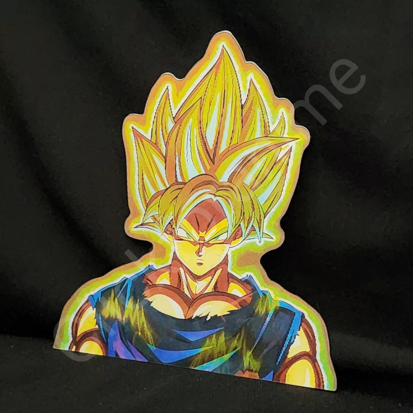 Dragon Ball Z Goku 3D Moving Sticker Anime Super Saiyan Lenticular Car Decal