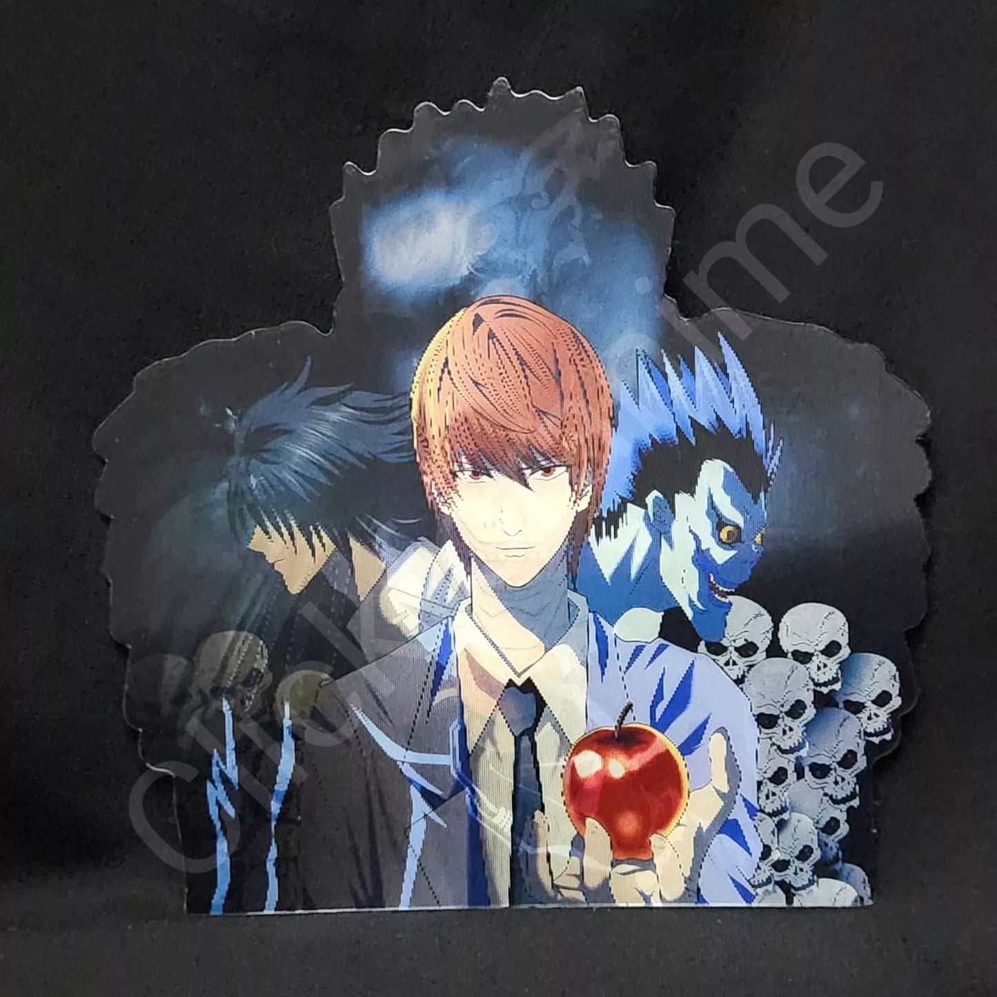 Death Note: Kira Ryuk 3D Moving Sticker, Anime Manga Lenticular Car Laptop Decal L Light