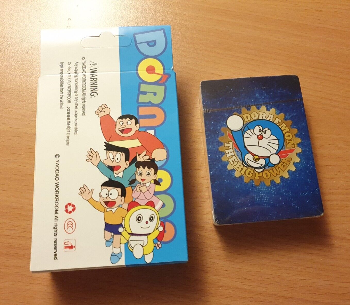 Doraemon The Big Power: Poker Playing Cards Pack