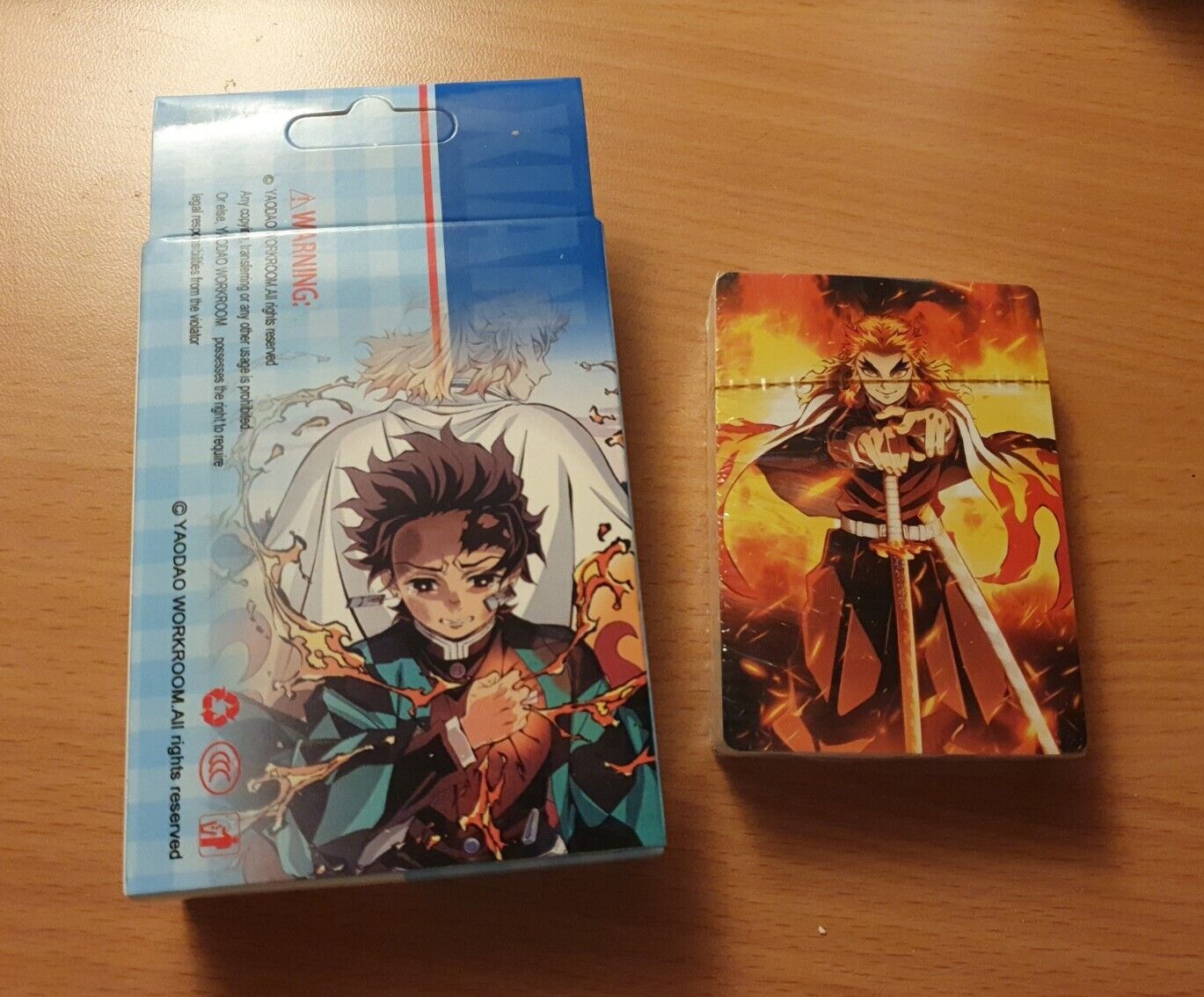 Demon Slayer: Kimetsu no Yaiba Pack of Playing Cards