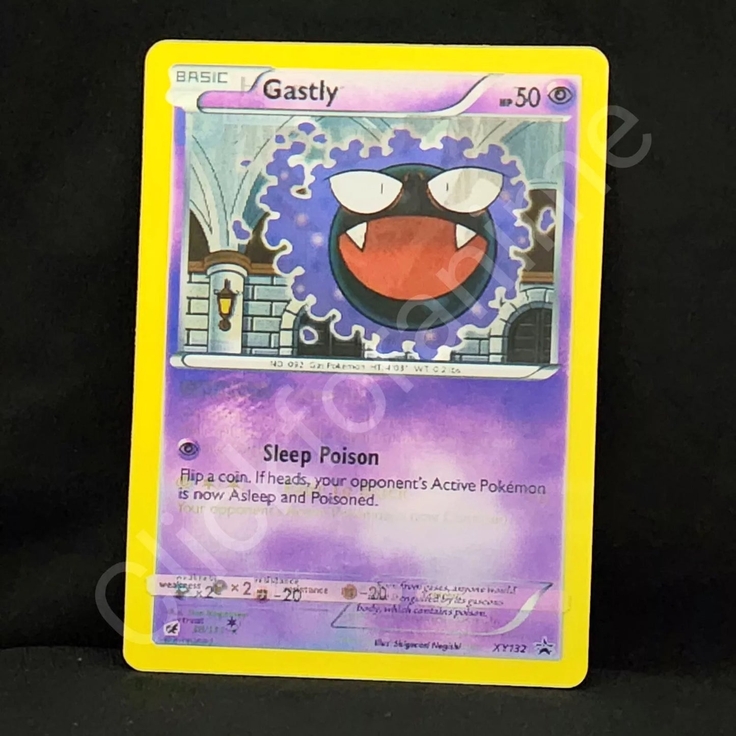 Pokemon: Gengar Hunter Gastly 3D Moving Sticker, Lenticular Car Laptop Decal