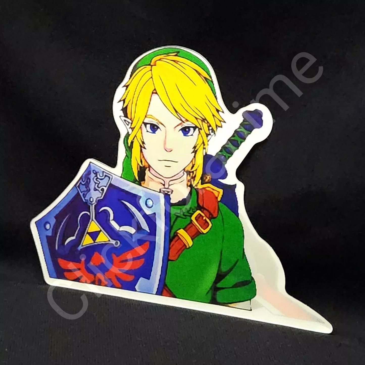 Link + Dark Link Zelda 3D Moving Large Sticker Lenticular Decal Car Laptop notebook
