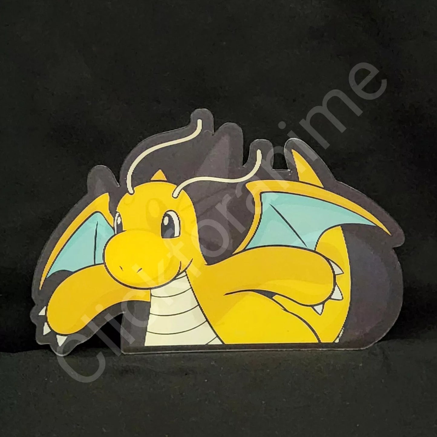 Pokemon: Dratini + Dragonite 3D Moving Sticker Lenticular Car laptop Decal
