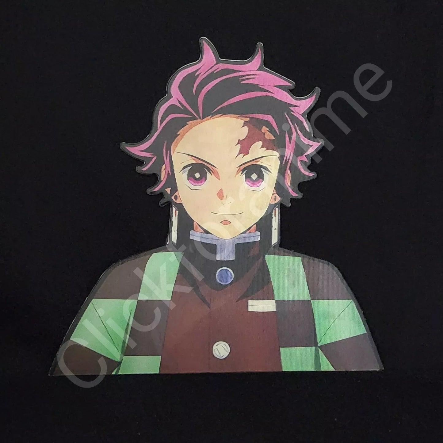 Demon Slayer: Tanjiro Kamado 3D Motion Moving Sticker Lenticular Anime Decal