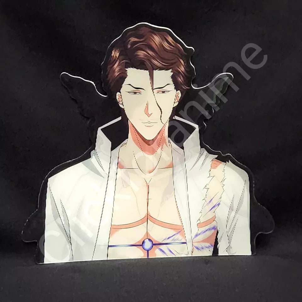Bleach: Sōsuke Aizen 3D Moving Sticker, Anime Manga Action Lenticular Decal