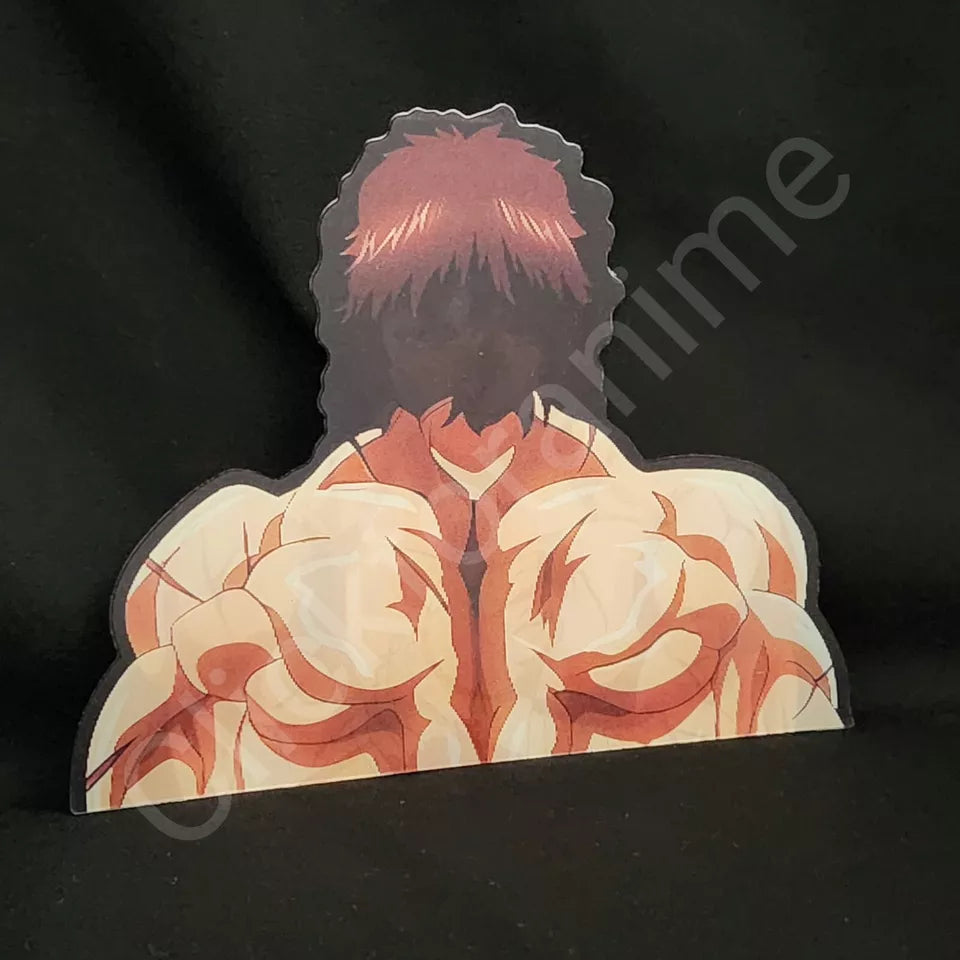 Baki the Grappler 3D Moving Sticker Anime Lenticular Decal