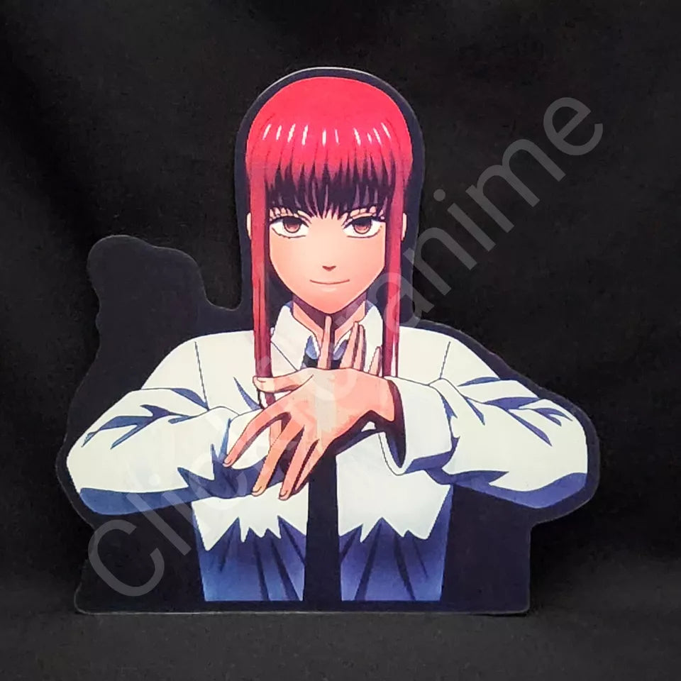 Chainsaw Man: Makima 3D Moving Sticker Lenticular Anime Manga Decal