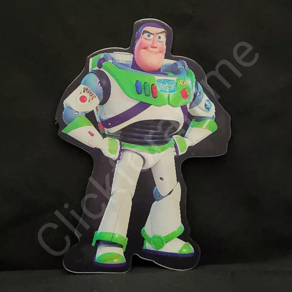 Toy Story Buzz Lightyear 3D Moving Sticker Lenticular Car Laptop Decal Notebook