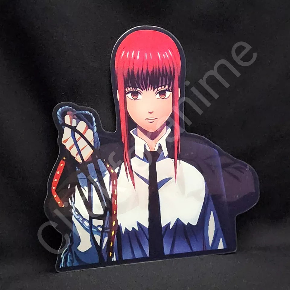 Chainsaw Man: Makima 3D Moving Sticker Lenticular Anime Manga Decal
