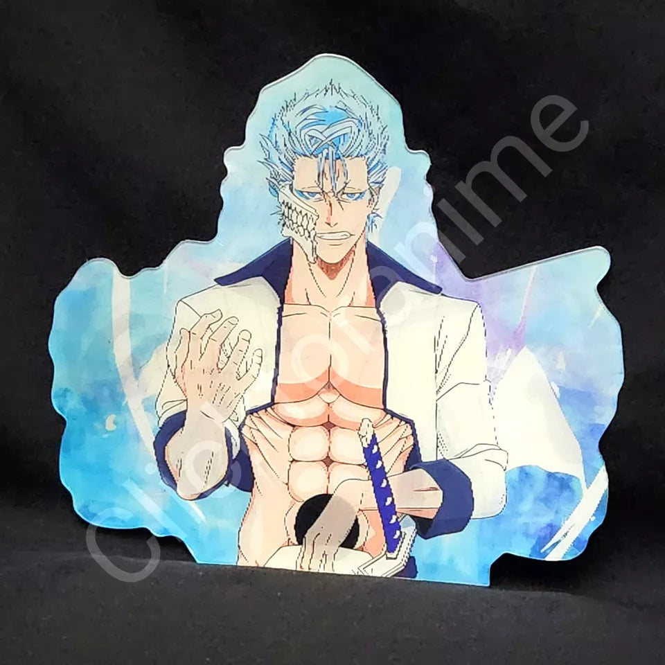 Bleach: Grimmjow 3D Moving Sticker, Anime Manga Action Lenticular Decal Quality
