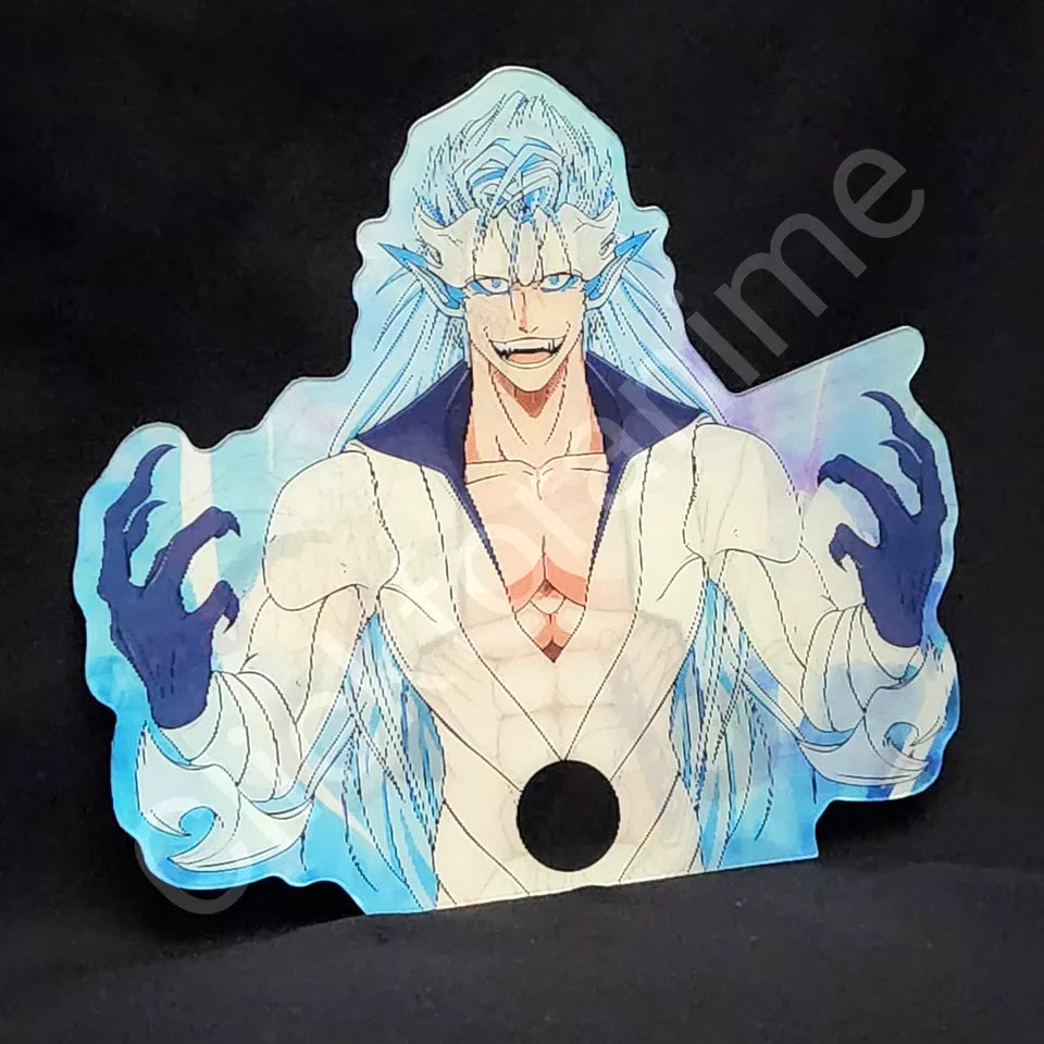 Bleach: Grimmjow 3D Moving Sticker, Anime Manga Action Lenticular Decal Quality