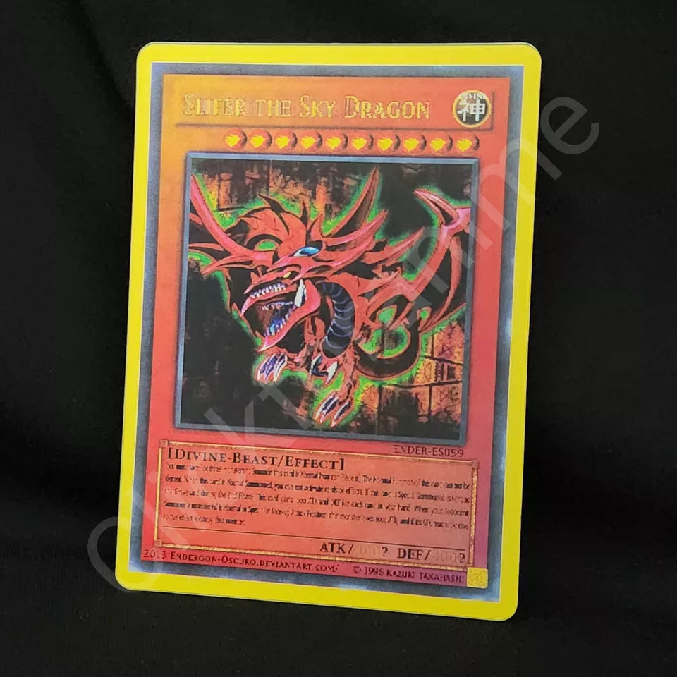 Yu-Gi-Oh! Egyptian God Card trio 3D Moving Sticker Anime Manga Lenticular Decal Laptop notebook