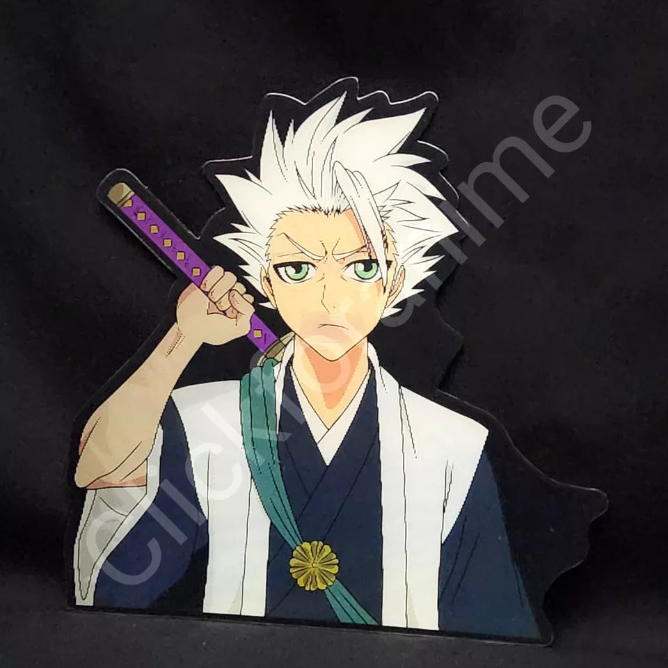 Bleach: Tōshirō Hitsugaya 3D Moving Sticker Anime Manga Action Lenticular Decal
