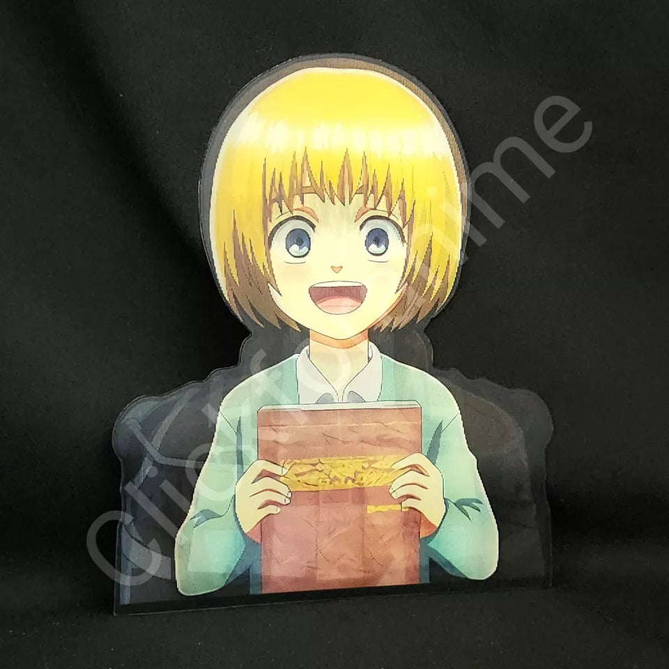 Attack on Titan: Armin Arlert 3D Motion Moving Sticker Anime Manga Lenticular Decal