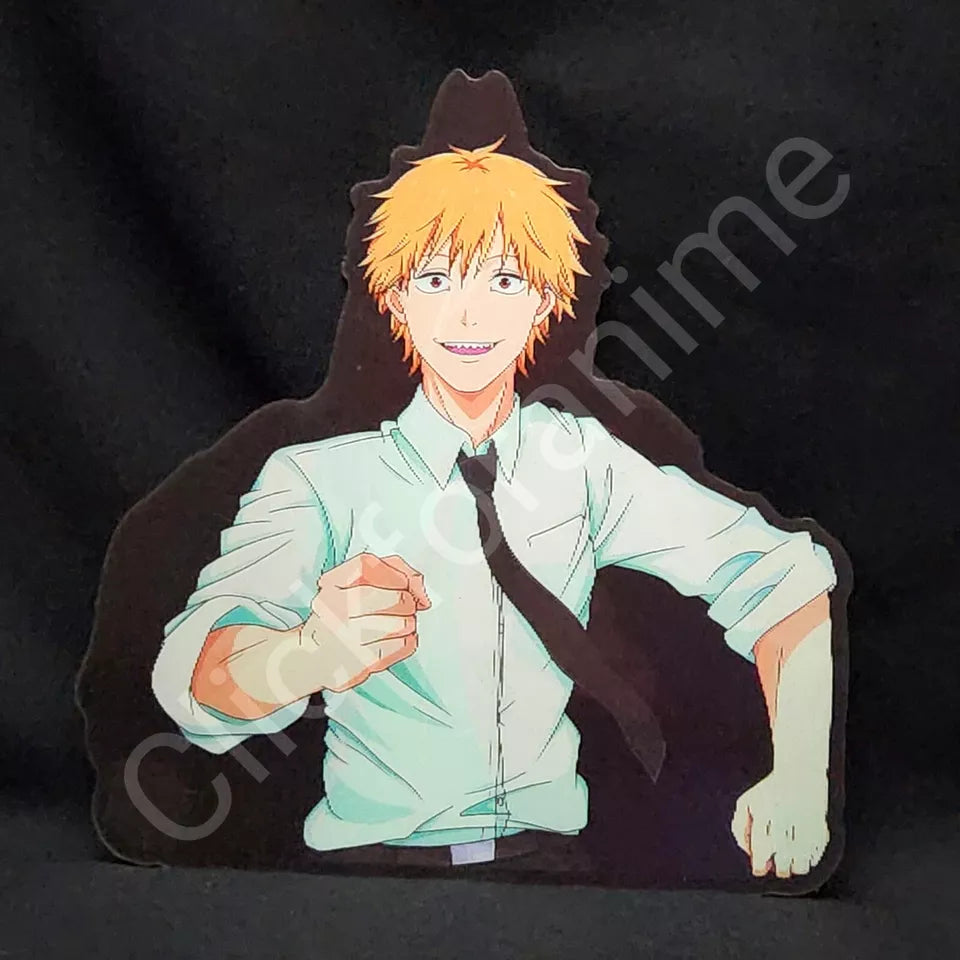 Chainsaw Man: Power Denji 3D Moving Sticker Lenticular Anime Decal