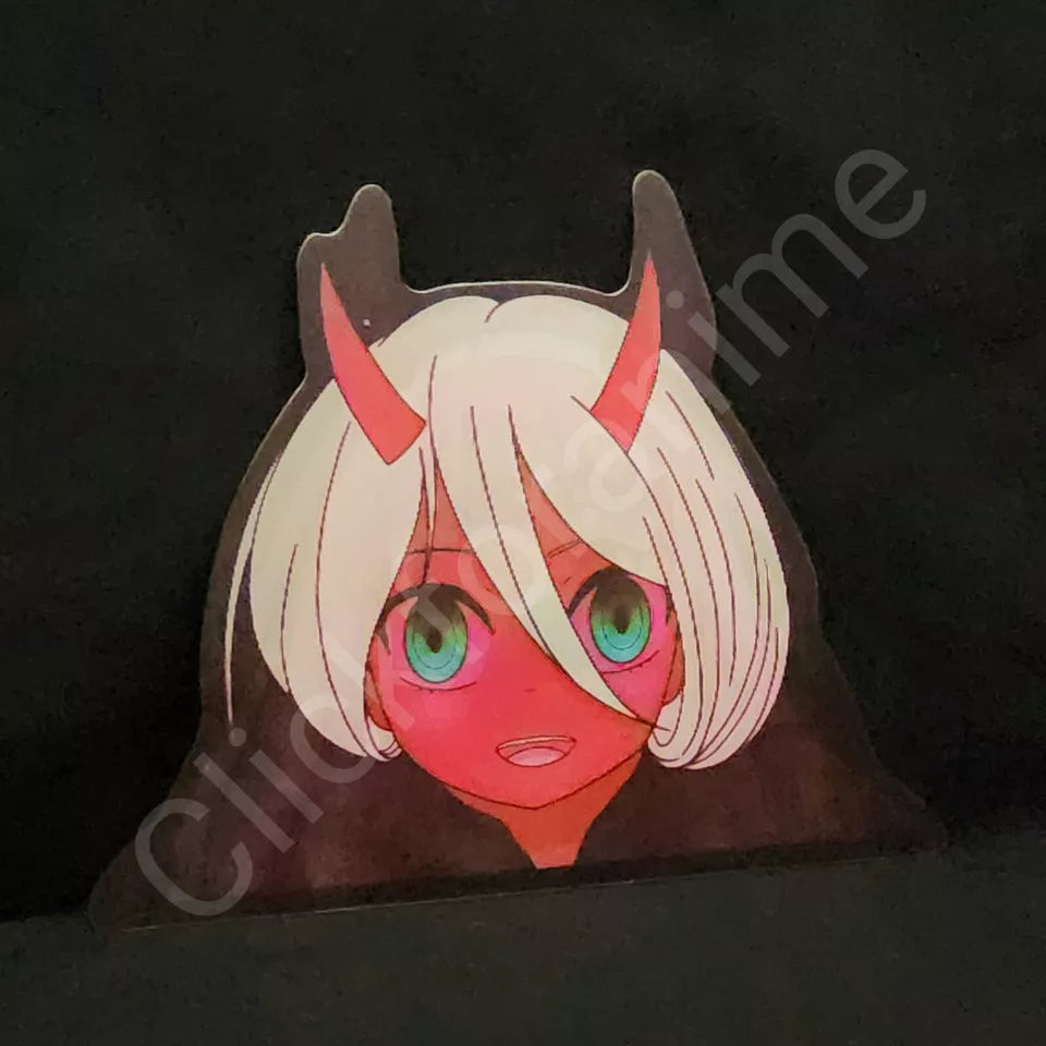 DARLING in the FRANXX: Zero Two 3D Moving Sticker Anime Manga Lenticular Decal