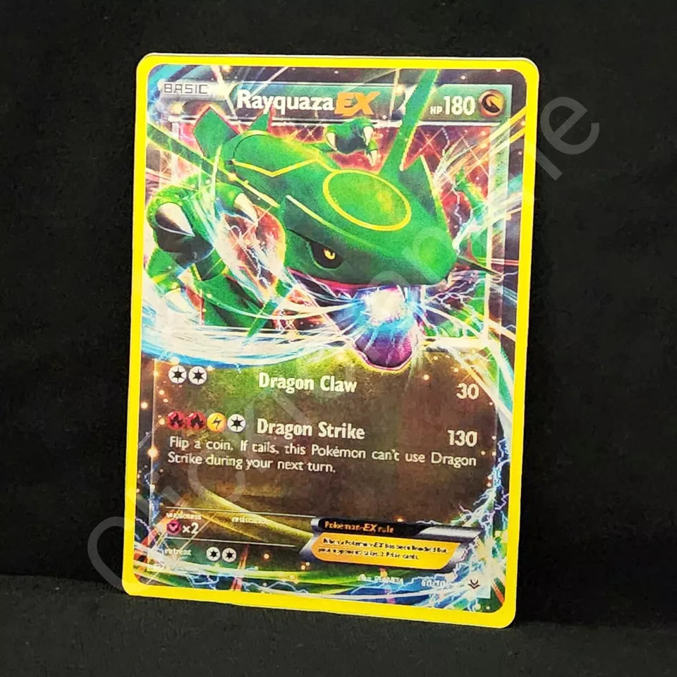 Pokemon: Rayquaza 3D Moving Sticker, Lenticular Car Laptop Decal