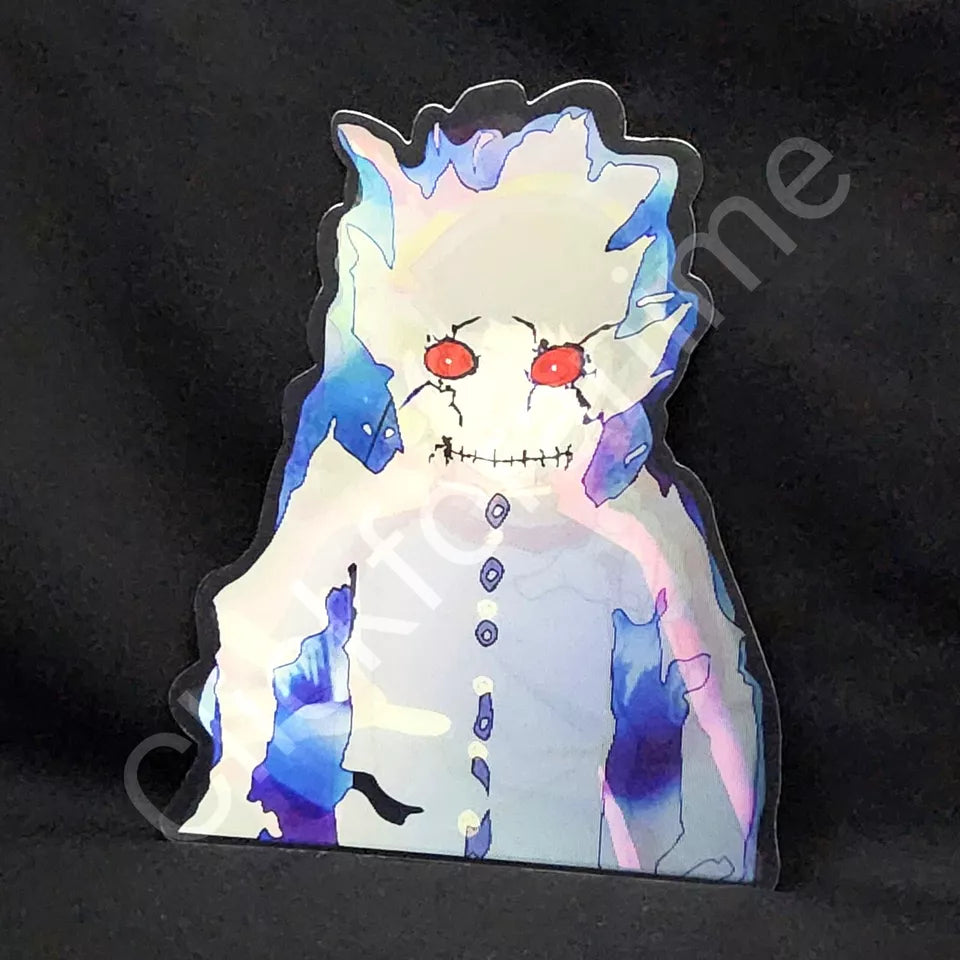 Mob Psycho 100 Kageyama 3D Motion Moving Sticker, Anime Manga Lenticuler Decal