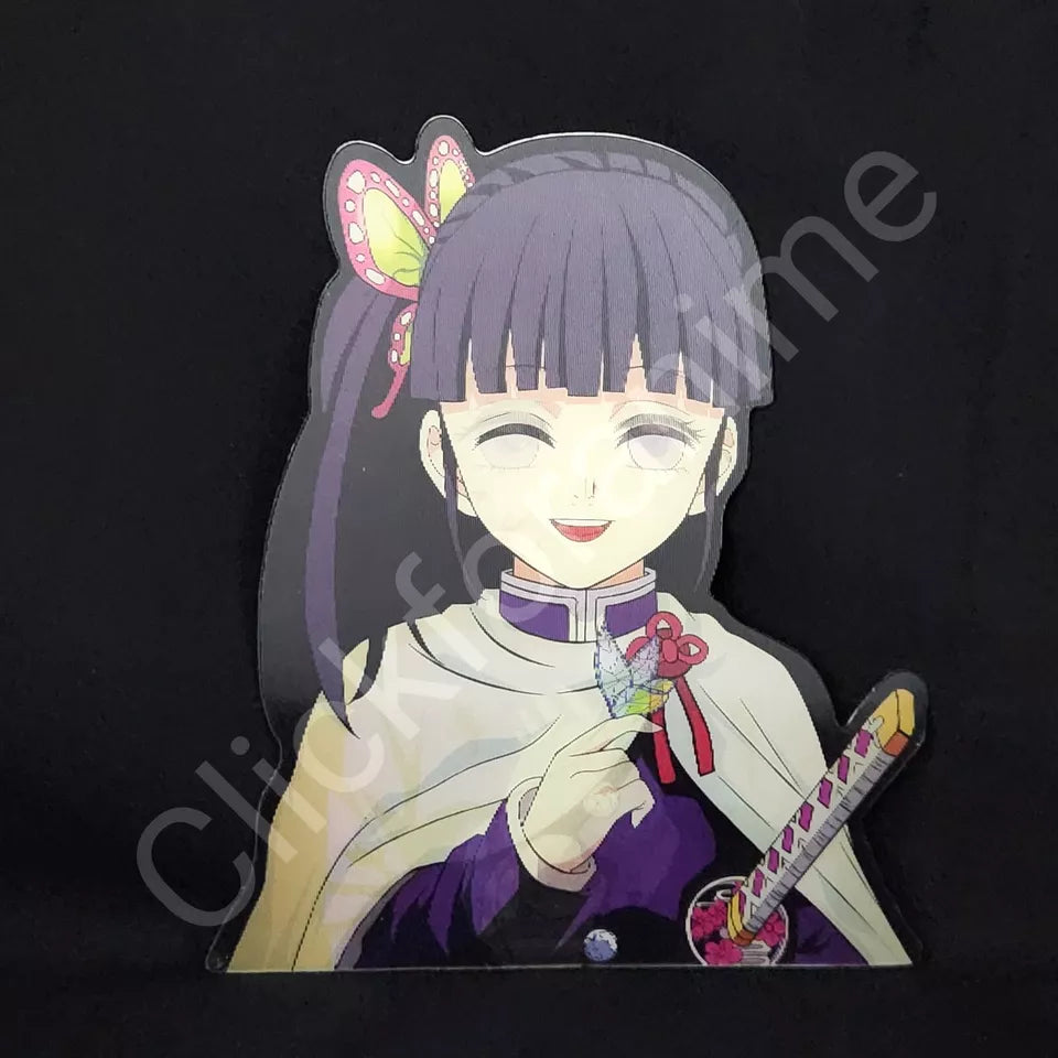 Demon Slayer: Kanao Tsuyuri 3D Motion Moving Sticker Lenticular Anime Manga Decal