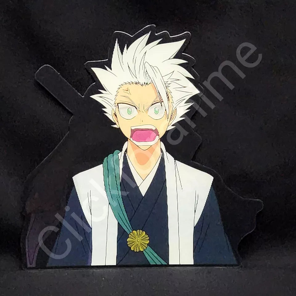 Bleach: Tōshirō Hitsugaya 3D Moving Sticker Anime Manga Action Lenticular Decal