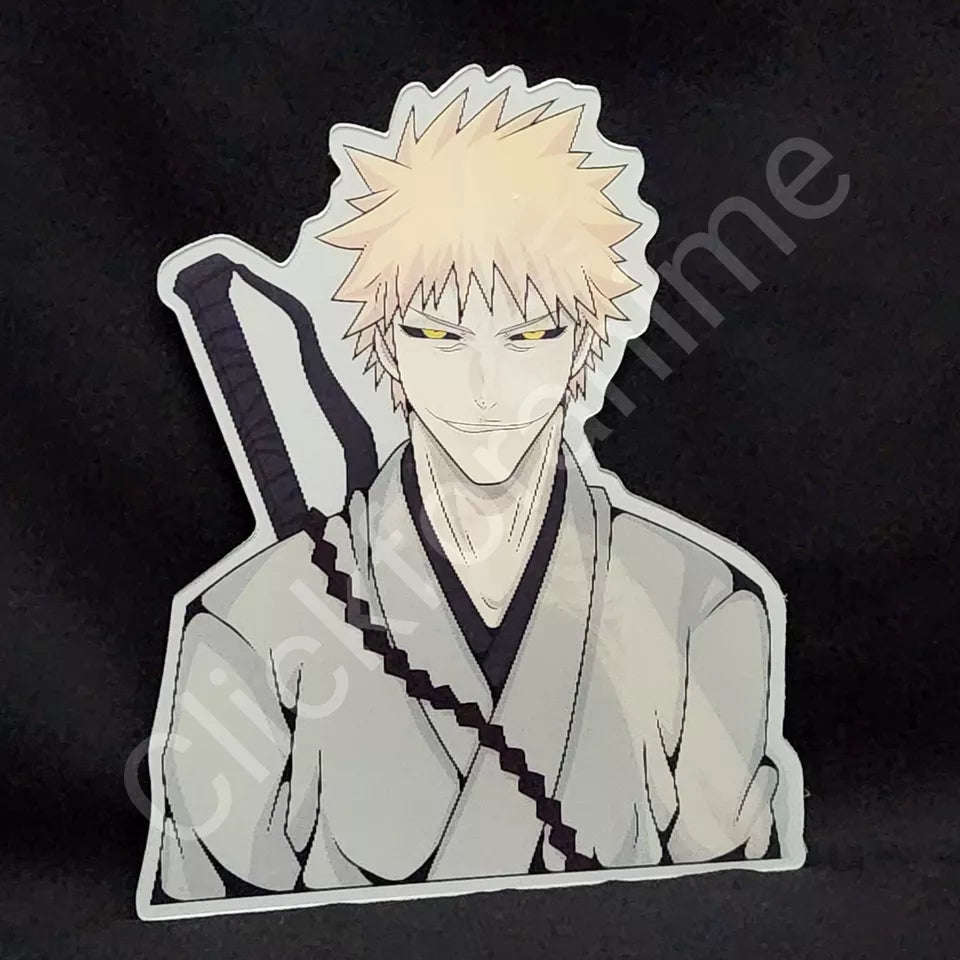 Bleach: Ichigo Kurosaki Hollow 3D Moving Sticker Anime Manga Lenticular Decal