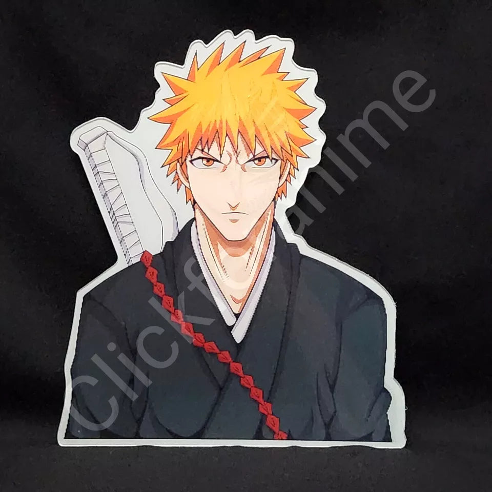 Bleach: Ichigo Kurosaki Hollow 3D Moving Sticker Anime Manga Lenticular Decal