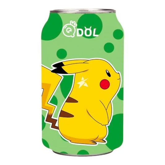 QDOL Sparkling Water Lime Flavour 330ml Pokemon Pikachu