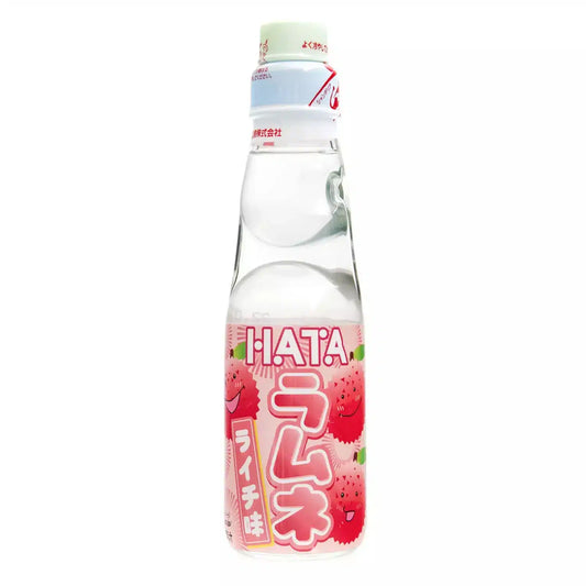 HATA Kosen Ramune Drink Lychee Flavour 200ml