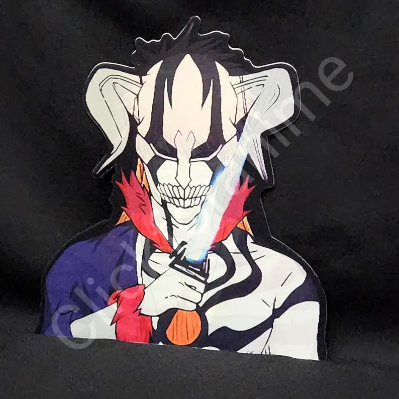 Bleach: Ichigo Kurosaki Hollow 3D Moving Sticker Anime Manga Lenticular Decal