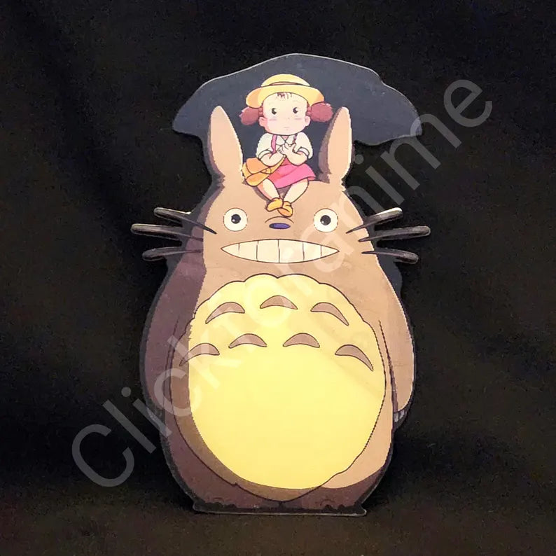 My Neighbor Totoro, Studio Ghibli 3D Moving Sticker Anime Manga Lenticular Decal Notebook Car Laptop