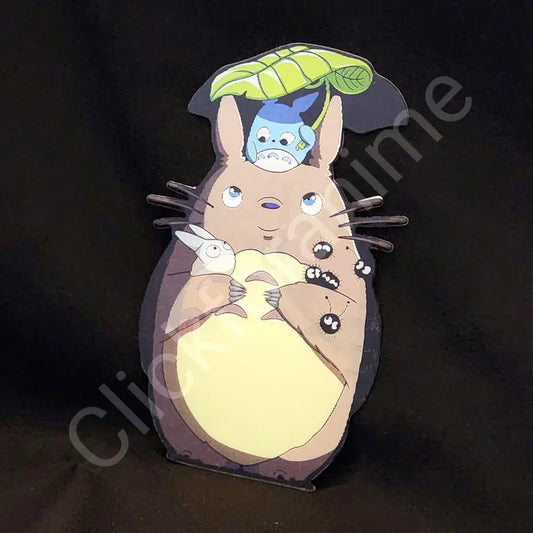 My Neighbor Totoro, Studio Ghibli 3D Moving Sticker Anime Manga Lenticular Decal Notebook Car Laptop