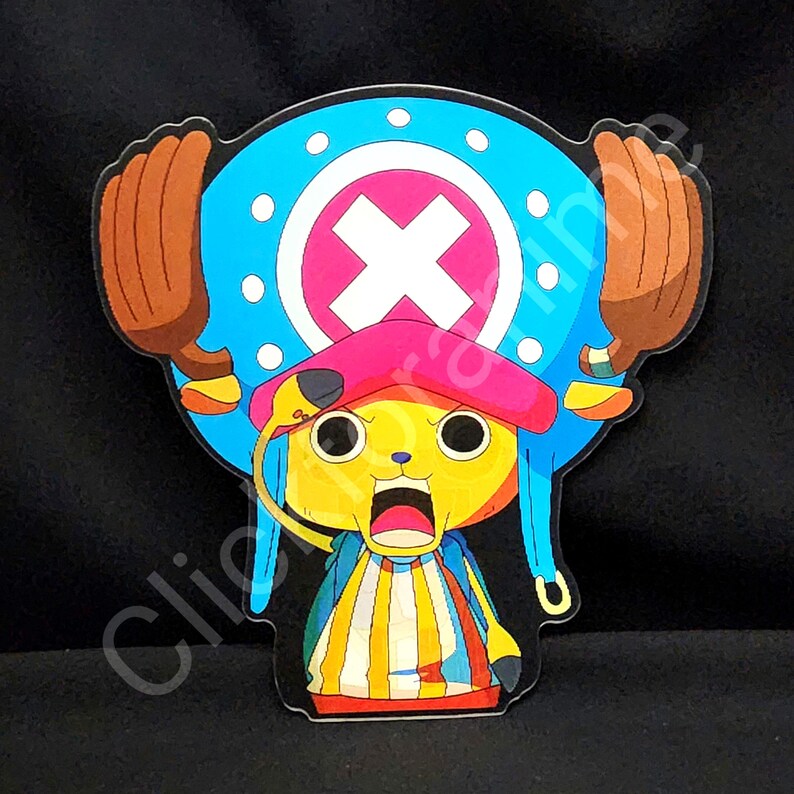 One Piece: Tony Tony Chopper 3D Moving Sticker Anime Manga Lenticular Decal