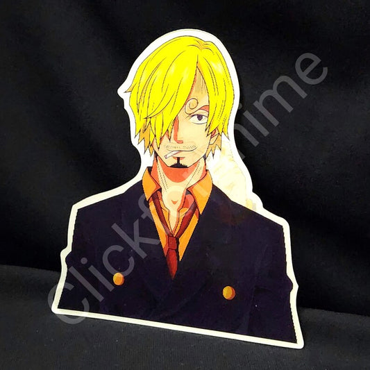 One Piece: Vinsmoke Sanji - 3D Moving Sticker Anime Manga Lenticular Decal