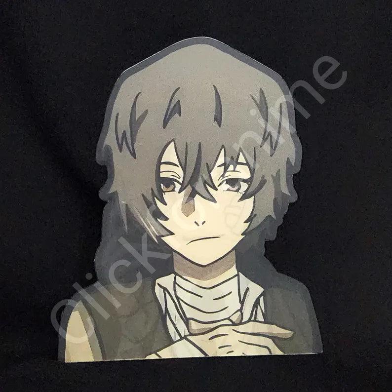 Bungo Stray Dogs Osamu Dazai 3D Moving Sticker Anime Lenticular Decal