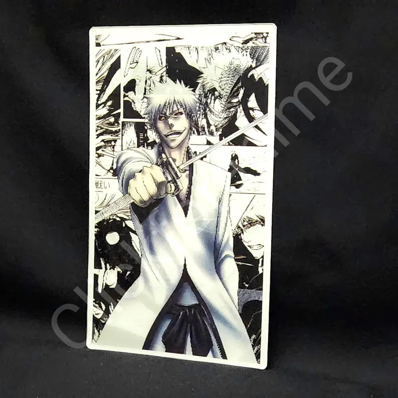 Bleach: Ichigo Kurosaki 3D Moving Sticker Anime Manga Style Lenticular Decal