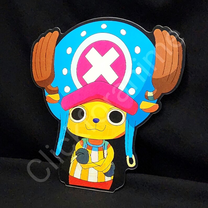 One Piece: Tony Tony Chopper 3D Moving Sticker Anime Manga Lenticular Decal