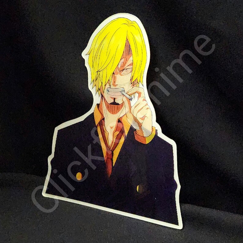 One Piece: Vinsmoke Sanji - 3D Moving Sticker Anime Manga Lenticular Decal