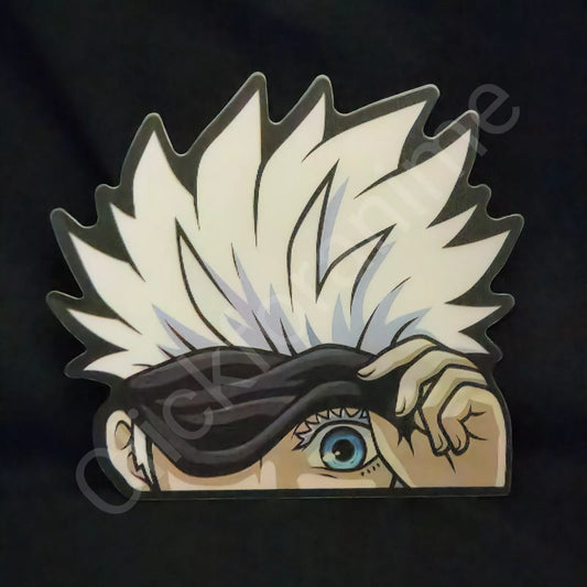 Jujutsu Kaisen: Satoru Gojo , 3D Moving Sticker Anime Manga Lenticular Decal Eye JJK