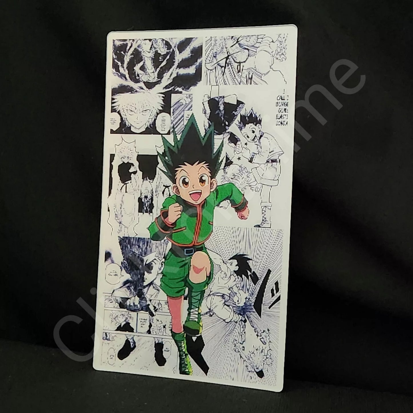 Hunter X Hunter: Gon Killua 3D Moving Large Sticker Lenticular Decal manga Style