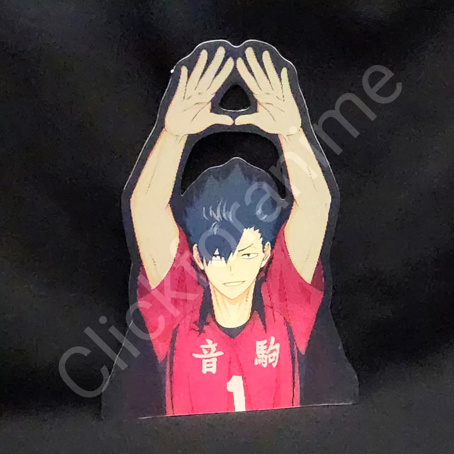 Haikyu!! Tetsurō Kuro 3D Moving Sticker, Anime Manga Lenticular Decal Volleyball