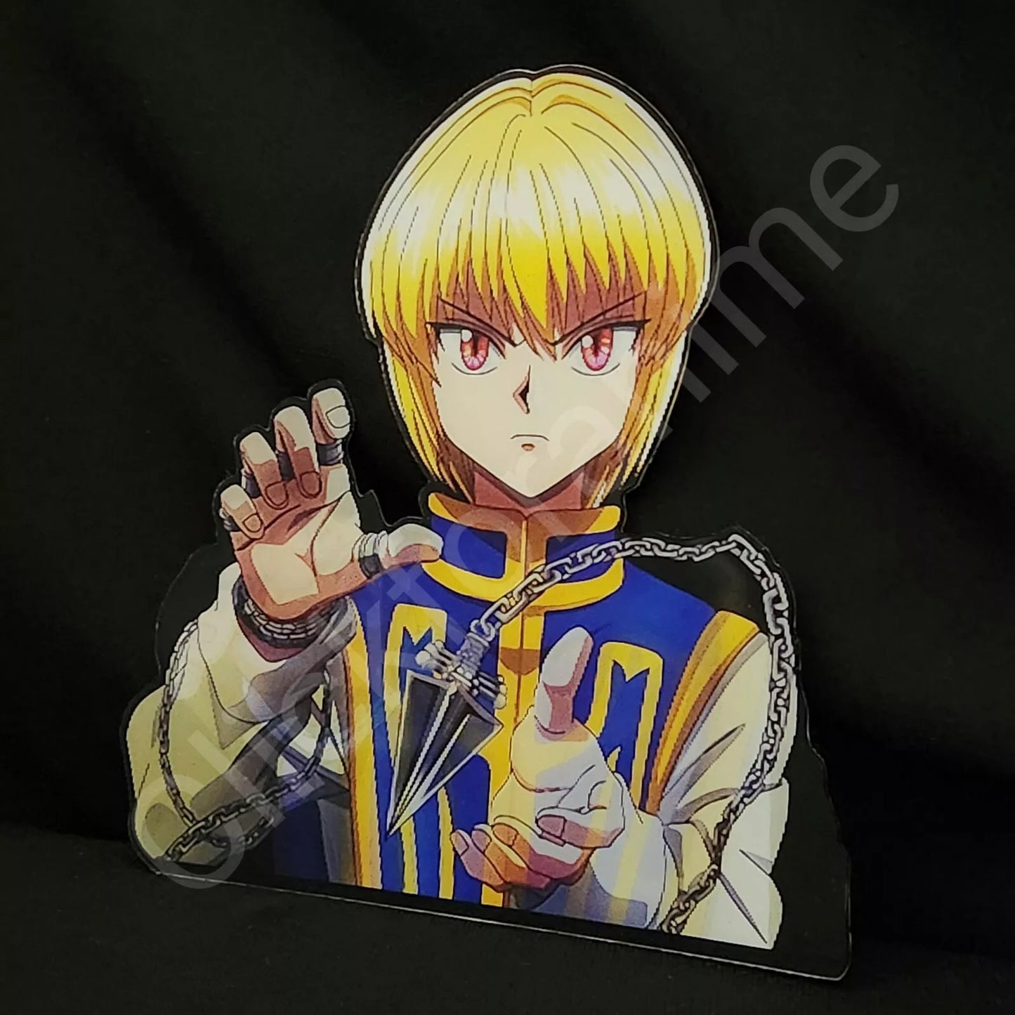 Hunter X Hunter: Kurapika 3D Moving Sticker Lenticular Car Laptop Decal