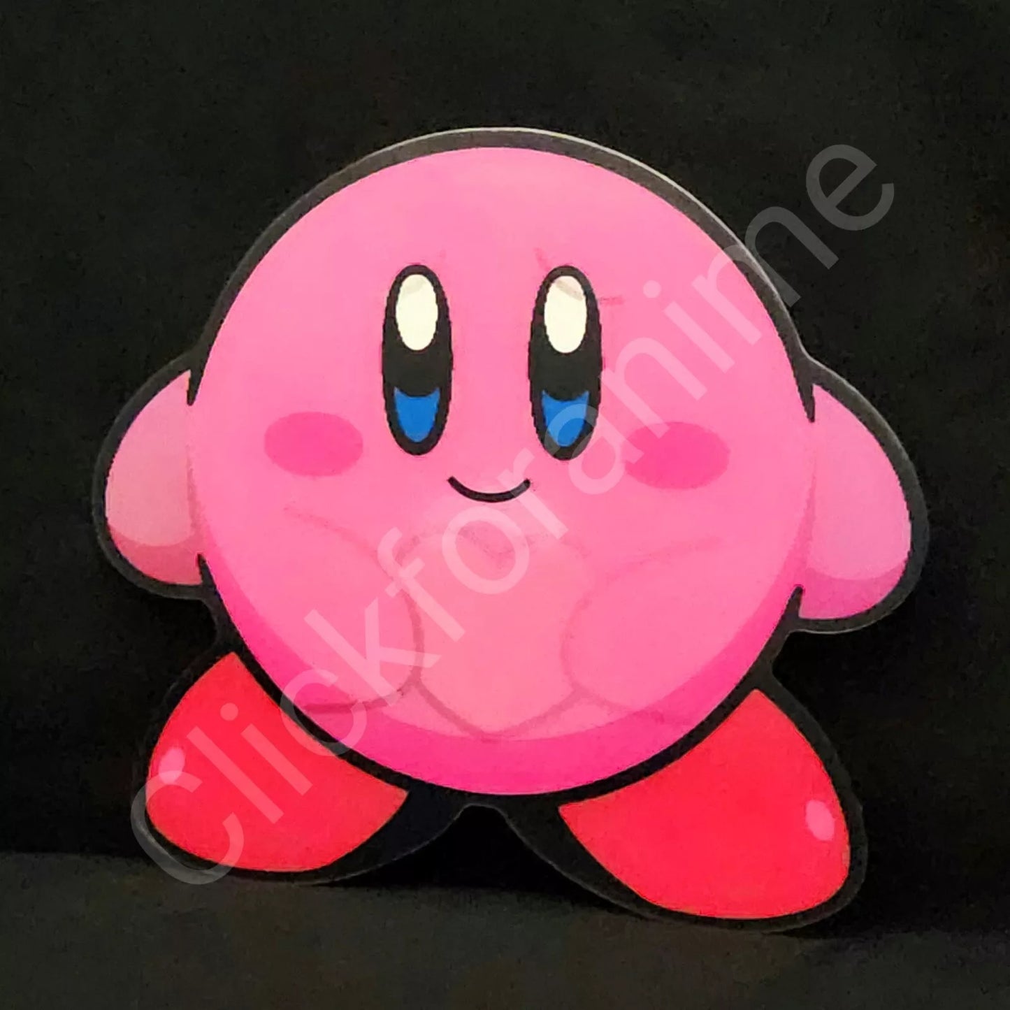 Kirby 3D Moving Sticker Lenticular Decal Cute Anime Kawaii