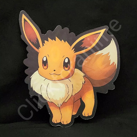 Pokemon: Eevee, Umbreon, Jolteon 3D Moving Sticker, Lenticular Decal