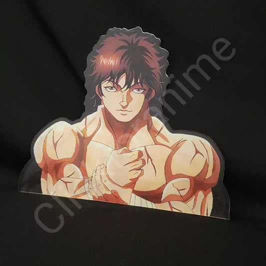 Baki the Grappler 3D Moving Sticker Anime Lenticular Decal