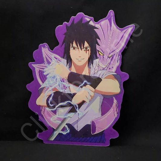 Naruto Shippuden: Sasuke Uchiha Susanoo 3D Moving Sticker Lenticular Decal