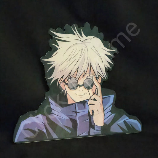 Jujutsu Kaisen: Satoru Gojo 3D Moving Sticker, Anime Manga Lenticular Decal JJK