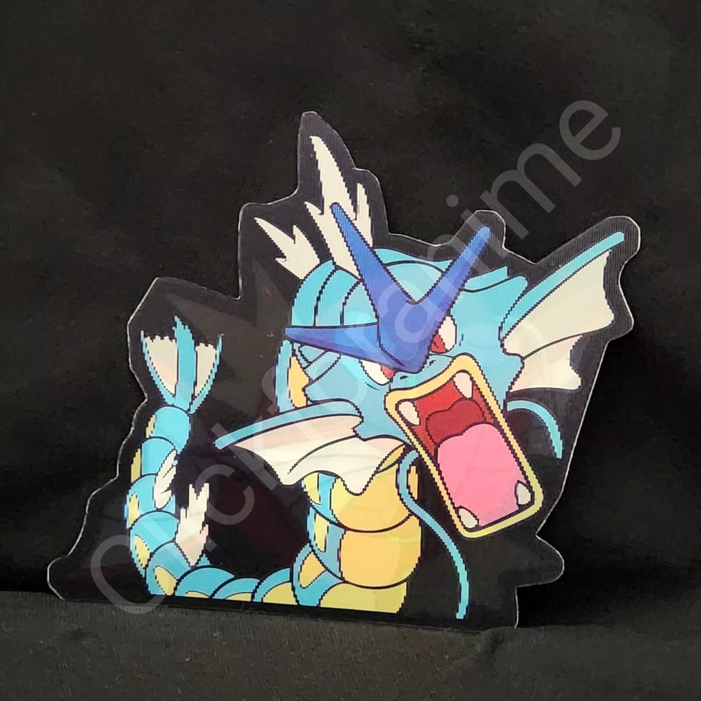 Pokemon: Magikarp + Gyarados 3D Moving Sticker Lenticular Car laptop Decal