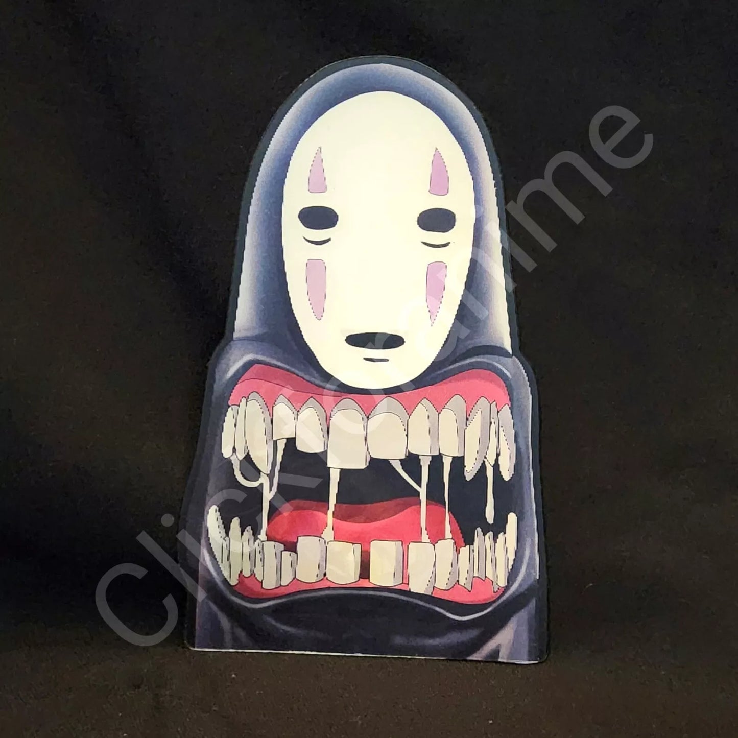 Spirited Away, Studio Ghibli No Face 3D Moving Sticker Anime Lenticular Decal Notebook Car Laptop